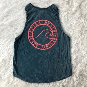 EXIST • NWT Folly Beach, Charleston South Carolina Tank Top Size Medium